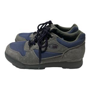 Vintage Vasque Womens Size 8 Hiking Boots Leather Low Brown Gray Shoes Outdoor